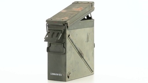 AMMO CAN PA125 25MM W/LIDS 360 View - image 10 from the video